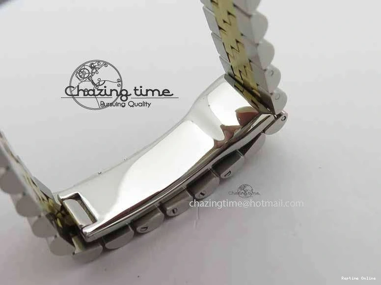 0410 DateJust 116234 SS YG BP Best Edition Gray Dial Diam Markers On SS YG Bracelet SA ZipUp 3745